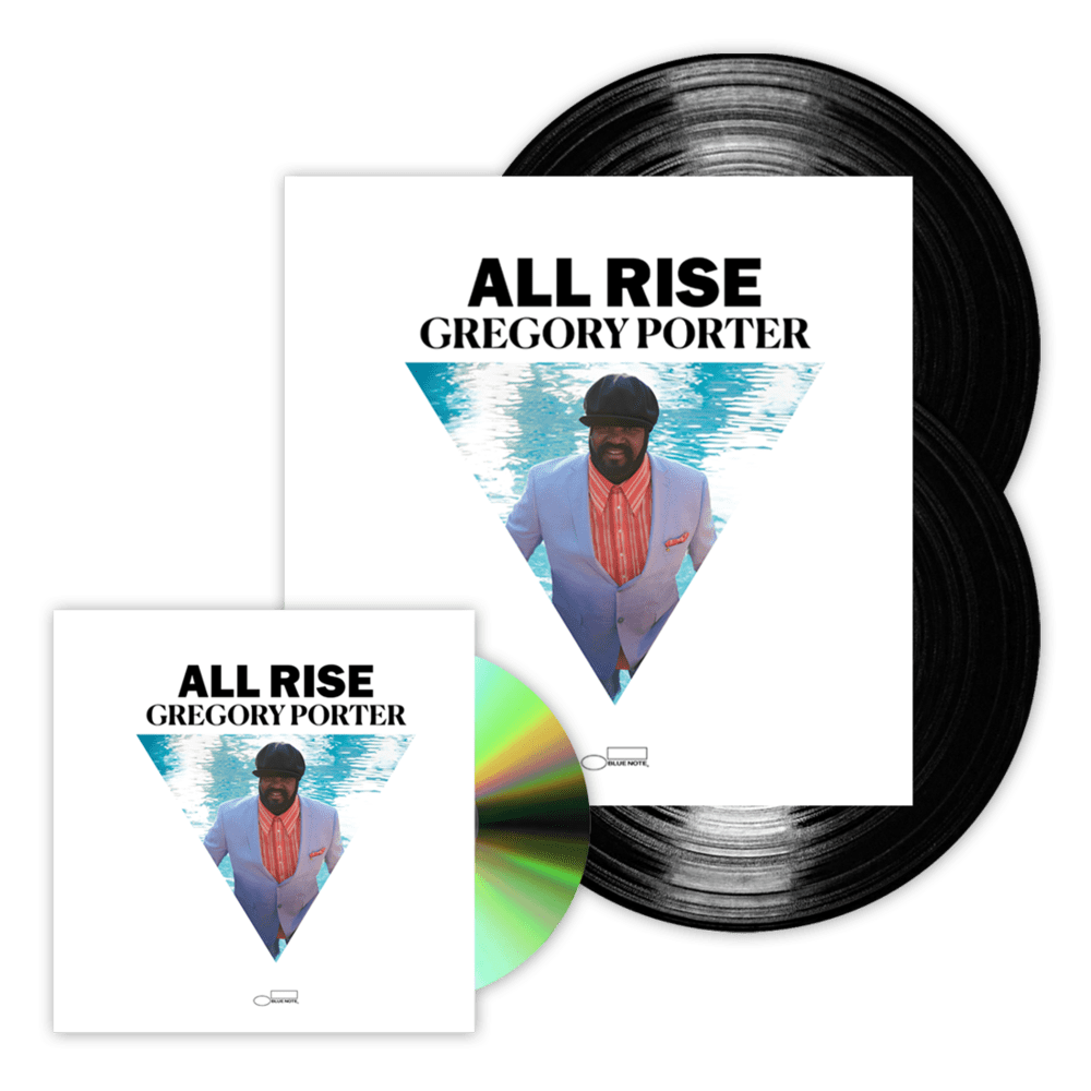 Gregory Porter - All Rise Deluxe CD and Black Double-Vinyl Bundle