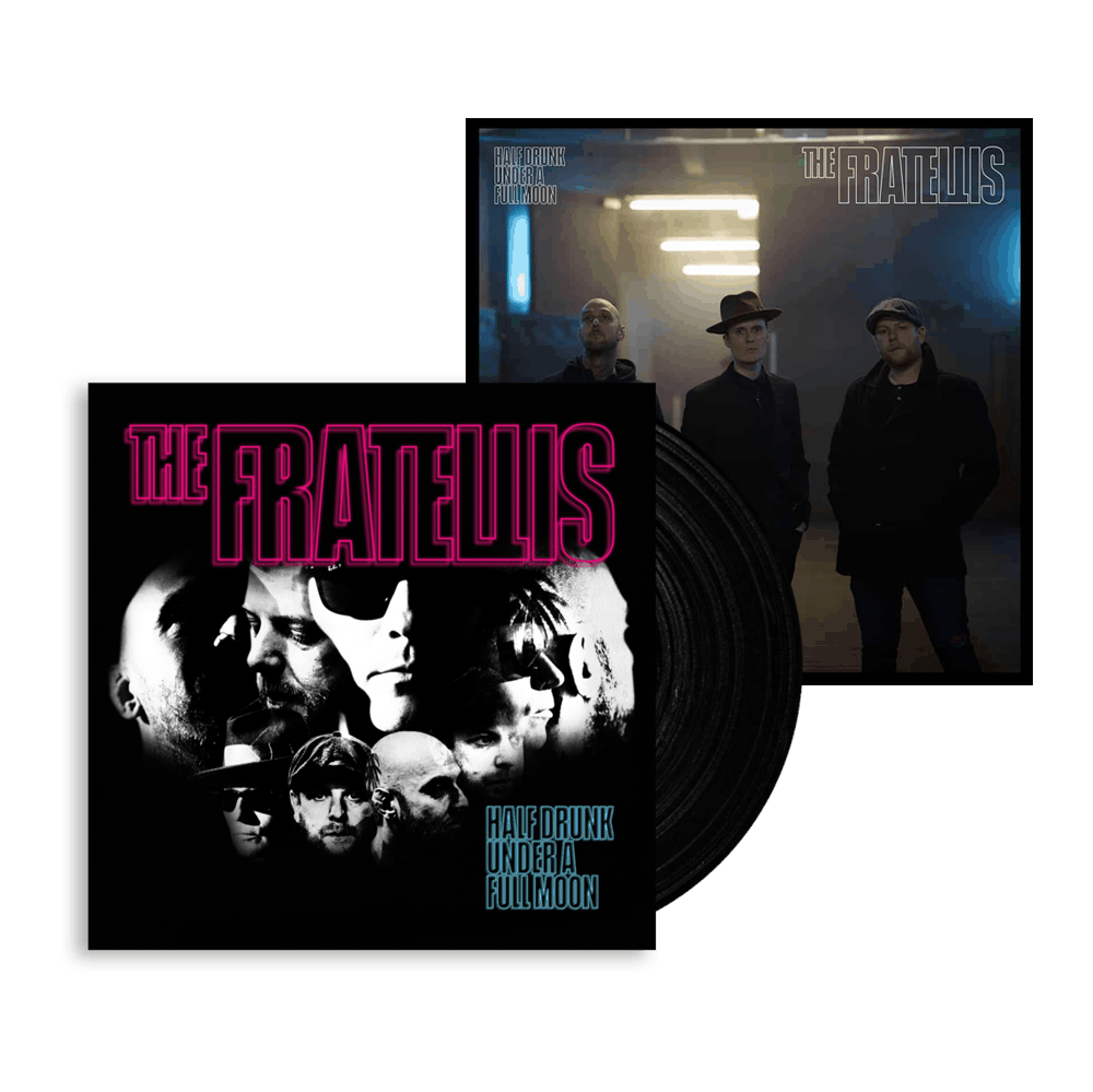 The Fratellis - Half Drunk Under A Full Moon Black Vinyl LP