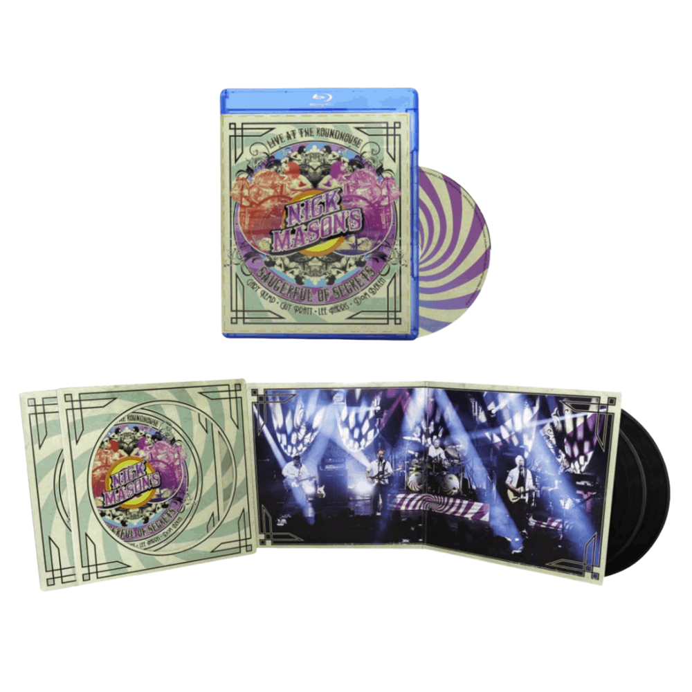 Nick Mason's Saucerful of Secrets - Live at the Roundhouse Blu-ray + Double-Vinyl