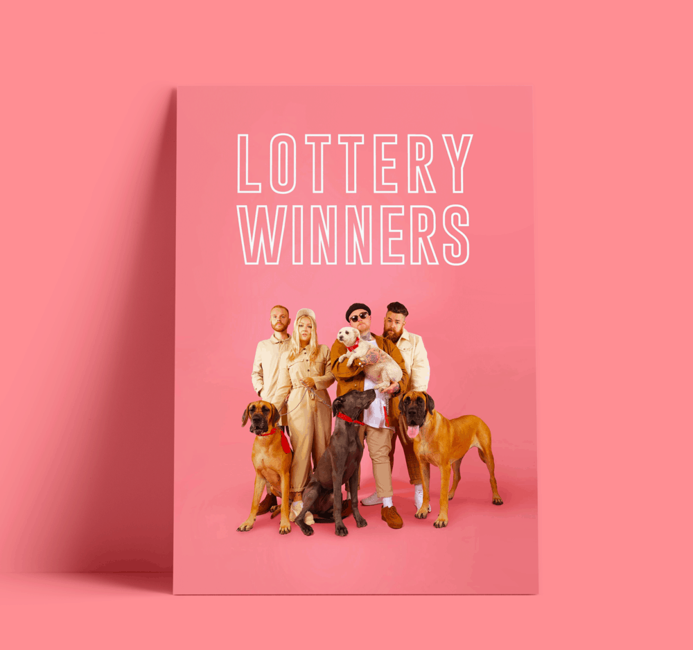 The Lottery Winners - A3 Poster