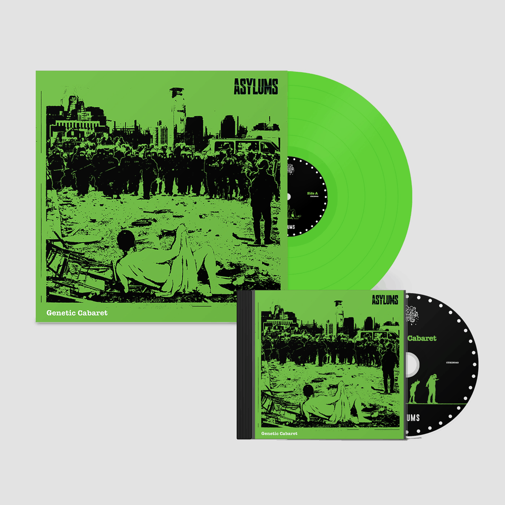 Asylums - Genetic Cabaret Green Vinyl + CD