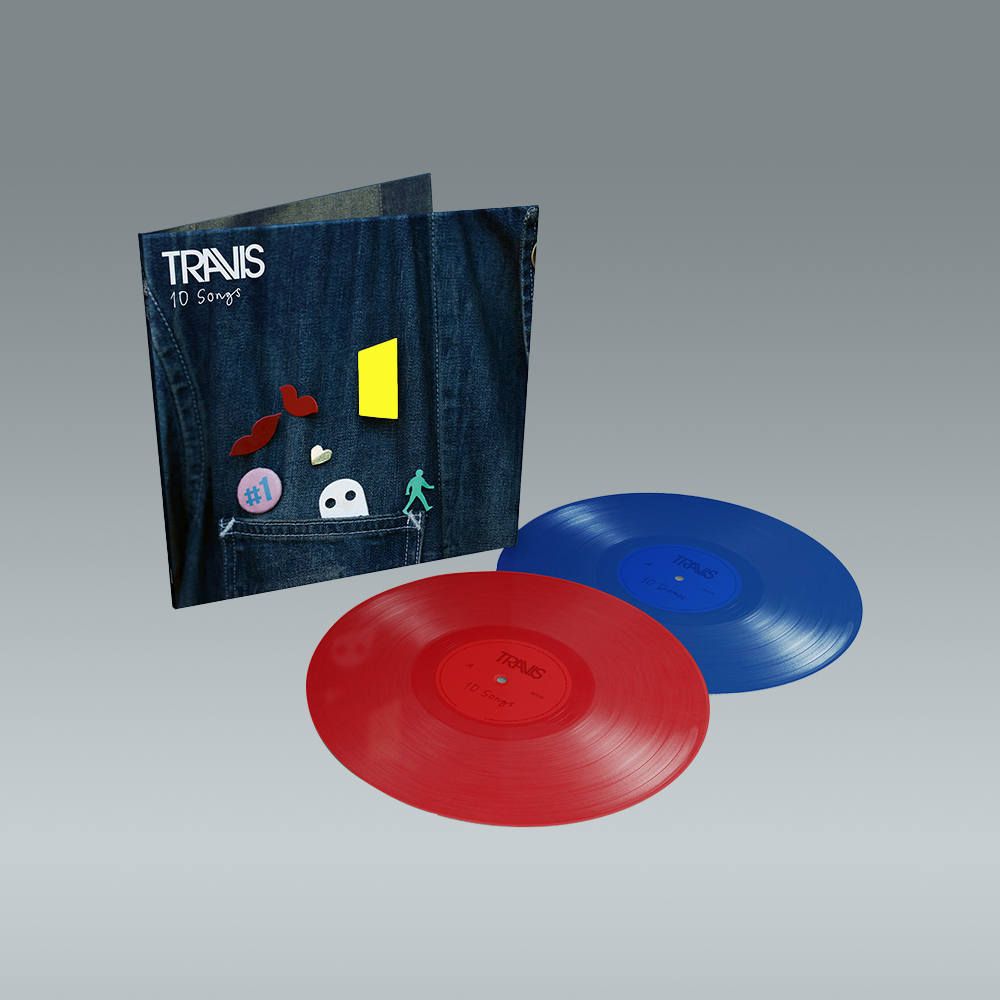 Travis - 10 Songs Deluxe Double Coloured Double Heavyweight-LP