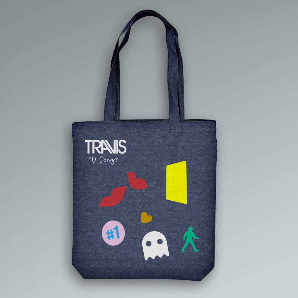 Travis - Album Denim Tote-Bag