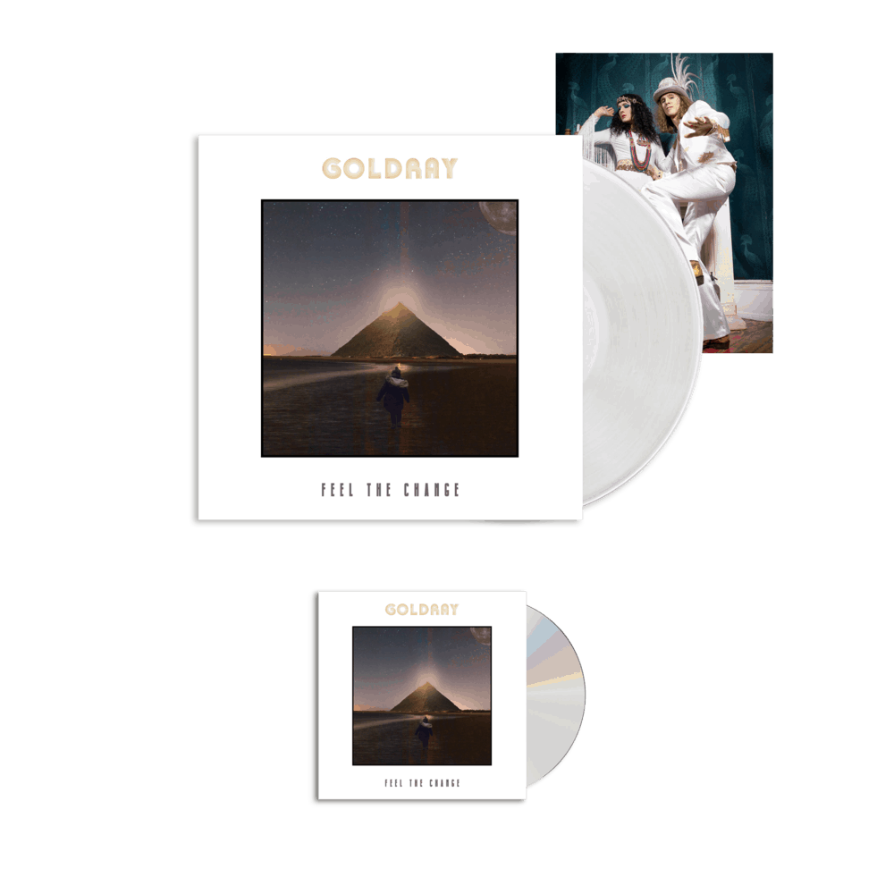 Goldray - Feel The Change - CD + White Gatefold Vinyl + Photo Print