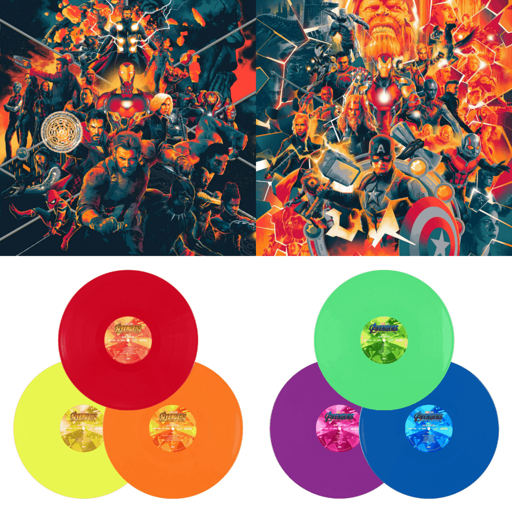 Alan Silvestri - Avengers: Infinity War OST Triple Vinyl-Endgame OST Triple Vinyl