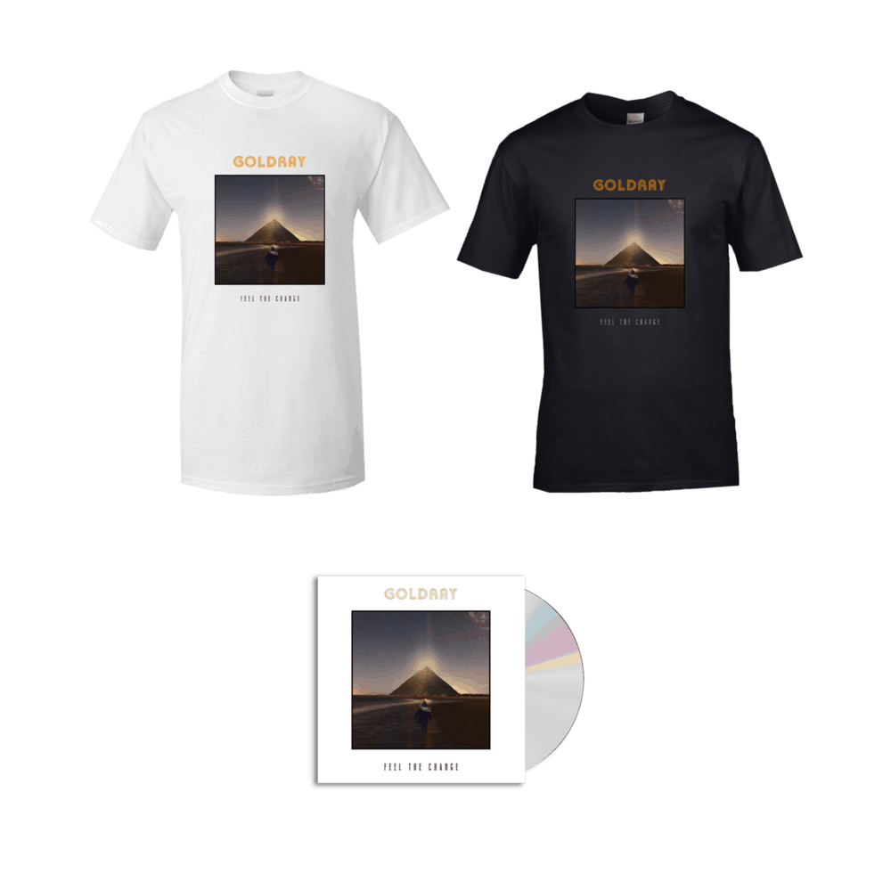 Goldray - Feel The Change - CD + T-Shirt