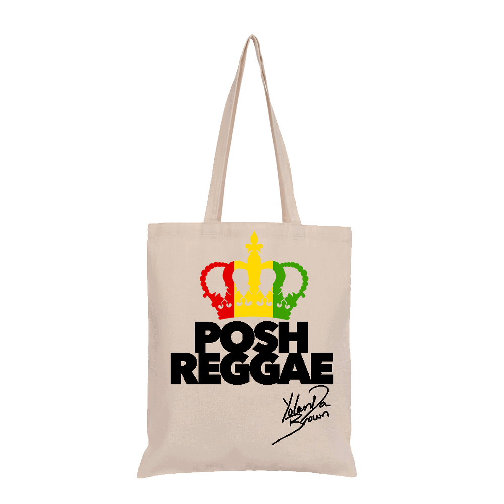 YolanDa Brown - Posh Reggae Natural Tote-Bag