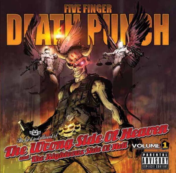 Five Finger Death Punch - The Wrong Side of Heaven and the Righteous Side of Hell, Vol. 1 CD - Image 1
