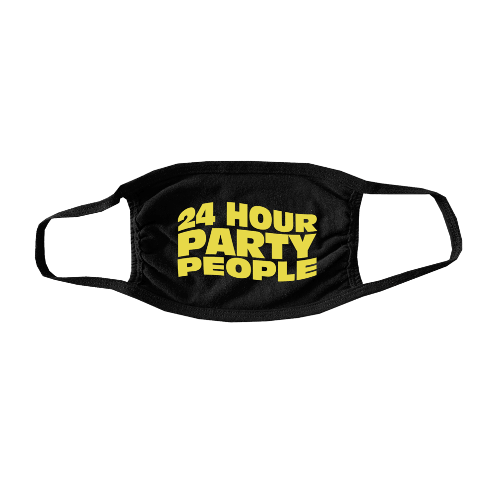 Happy Mondays - 24hr Party People Facemask