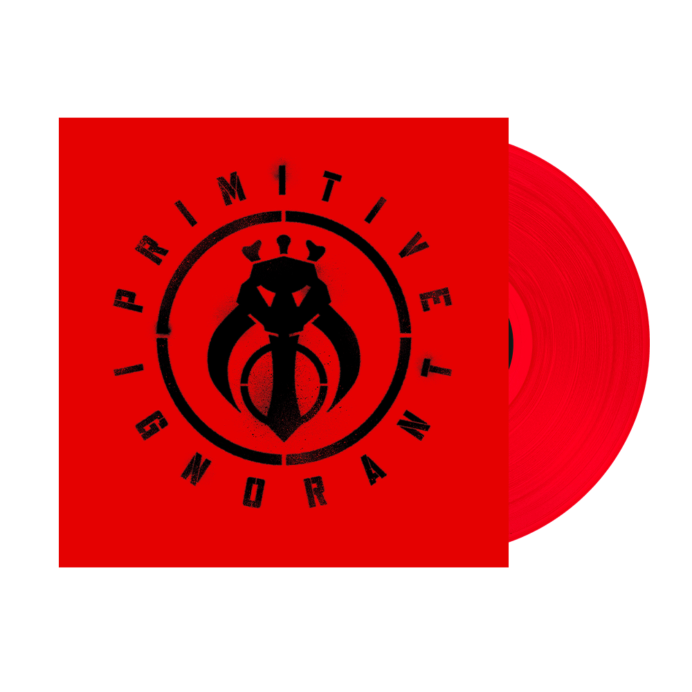 Primitive Ignorant - Sikh Punk Red Signed Vinyl