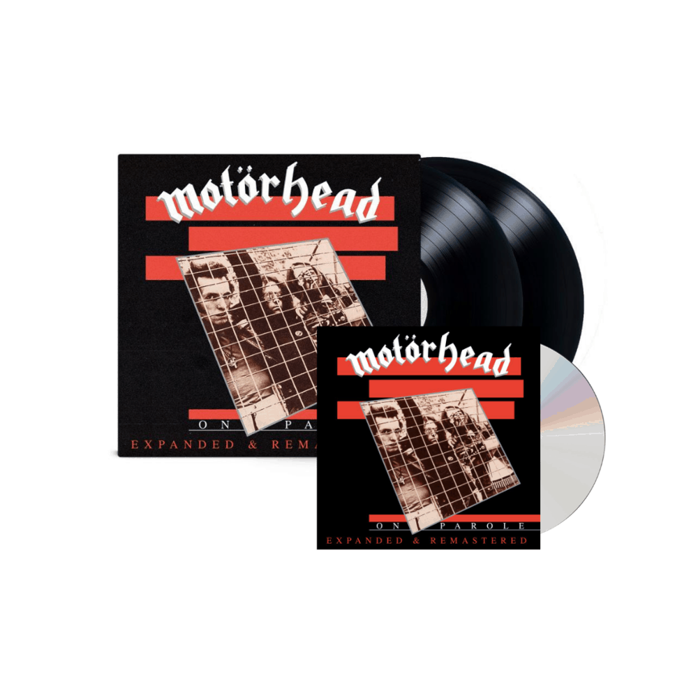 Motörhead - On Parole Expanded & Remastered Double-Vinyl + CD