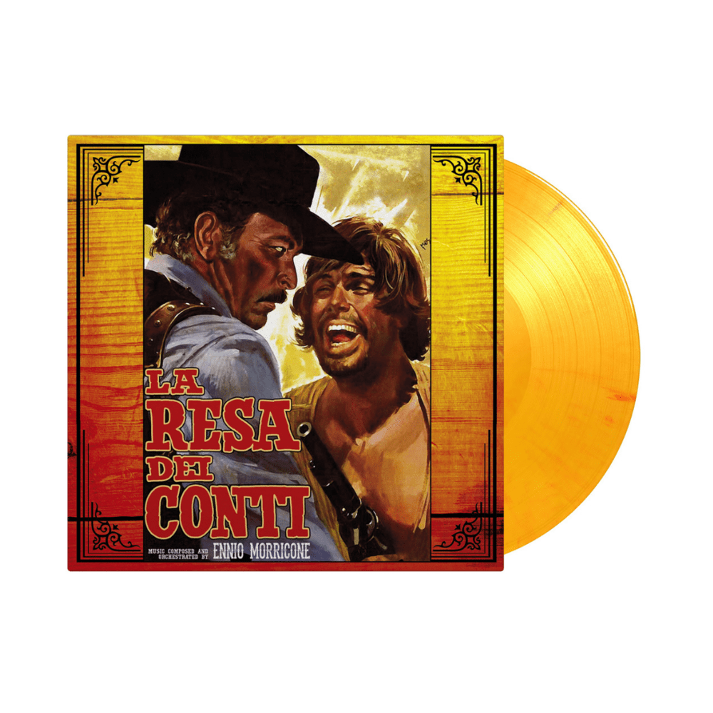 Ennio Morricone - La Resa Dei Conti OST Orange & Yellow Heavyweight Vinyl