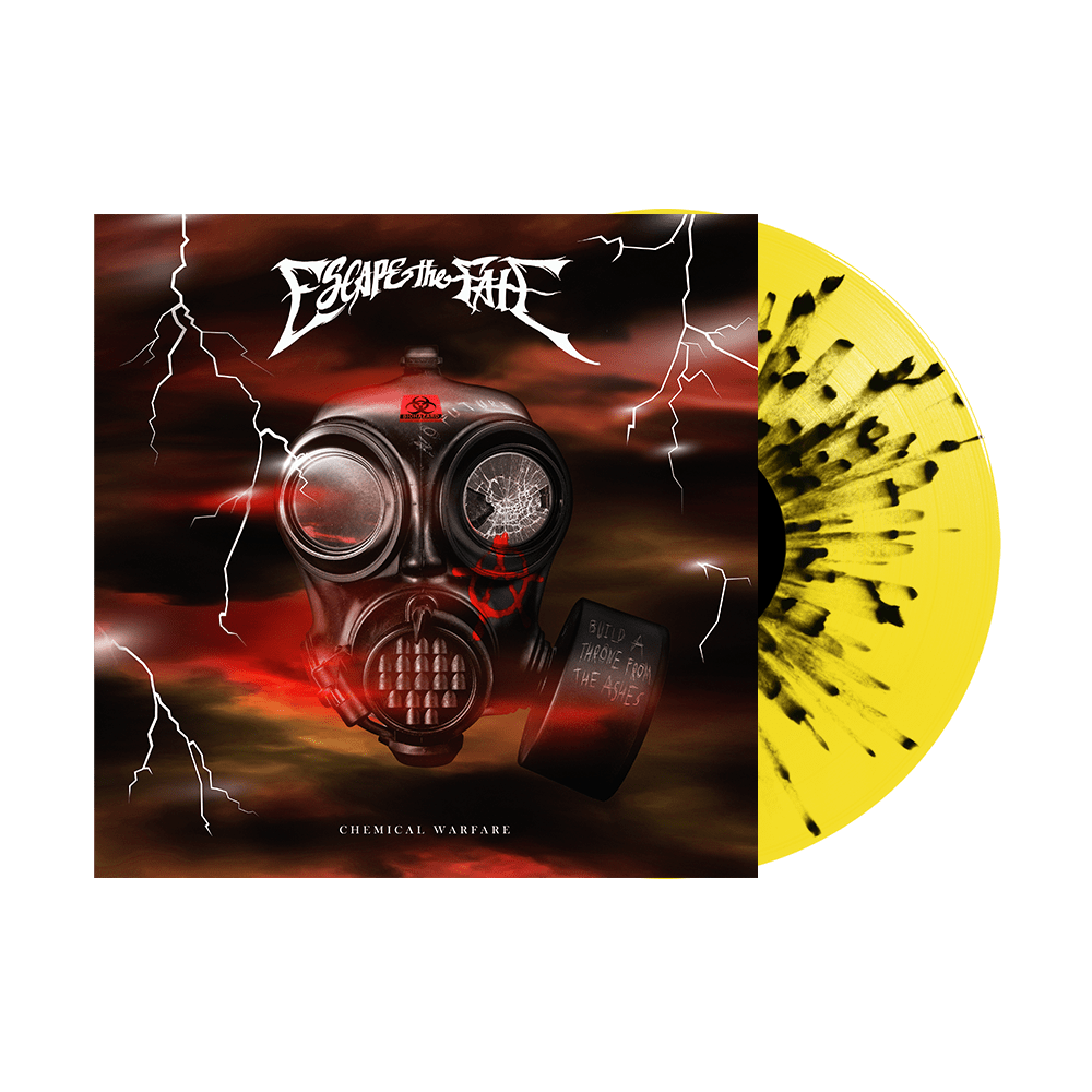 Escape The Fate - Chemical Warfare Yellow Splatter Vinyl