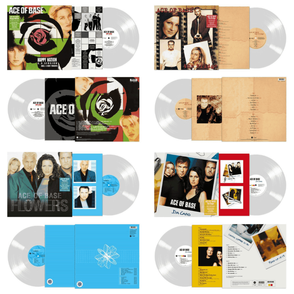 Ace Of Base - Ace Of Base Clear Vinyl Reissues