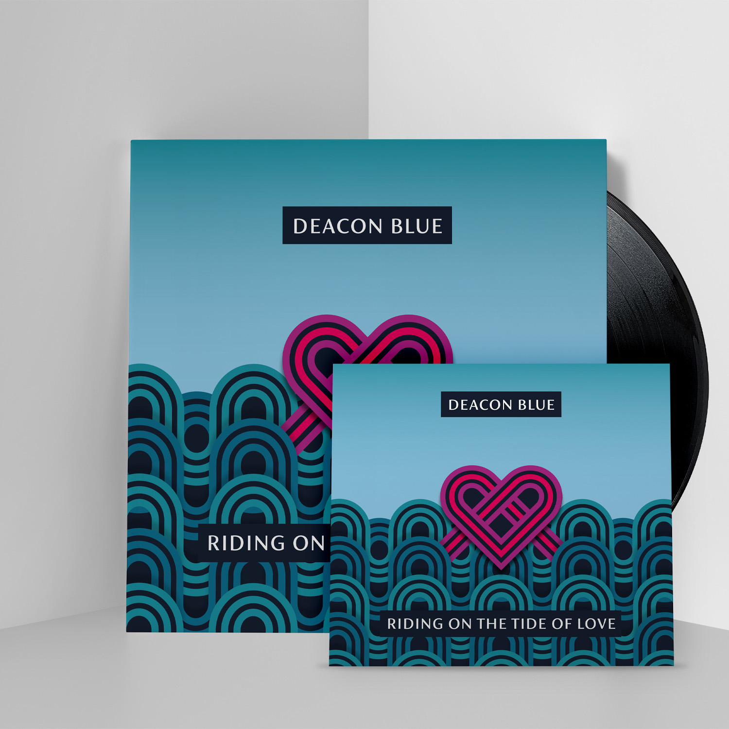 Deacon Blue - Riding On The Tide Of Love CD-Black Vinyl