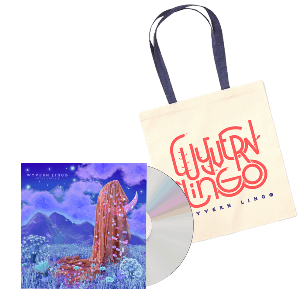 Wyvern Lingo - Awake You Lie CD + Tote-Bag