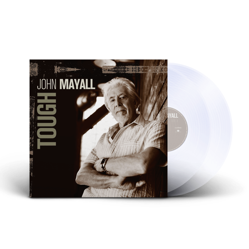 John Mayall - Tough Ltd & numbered Crystal Clear 2LP Double Heavyweight Vinyl