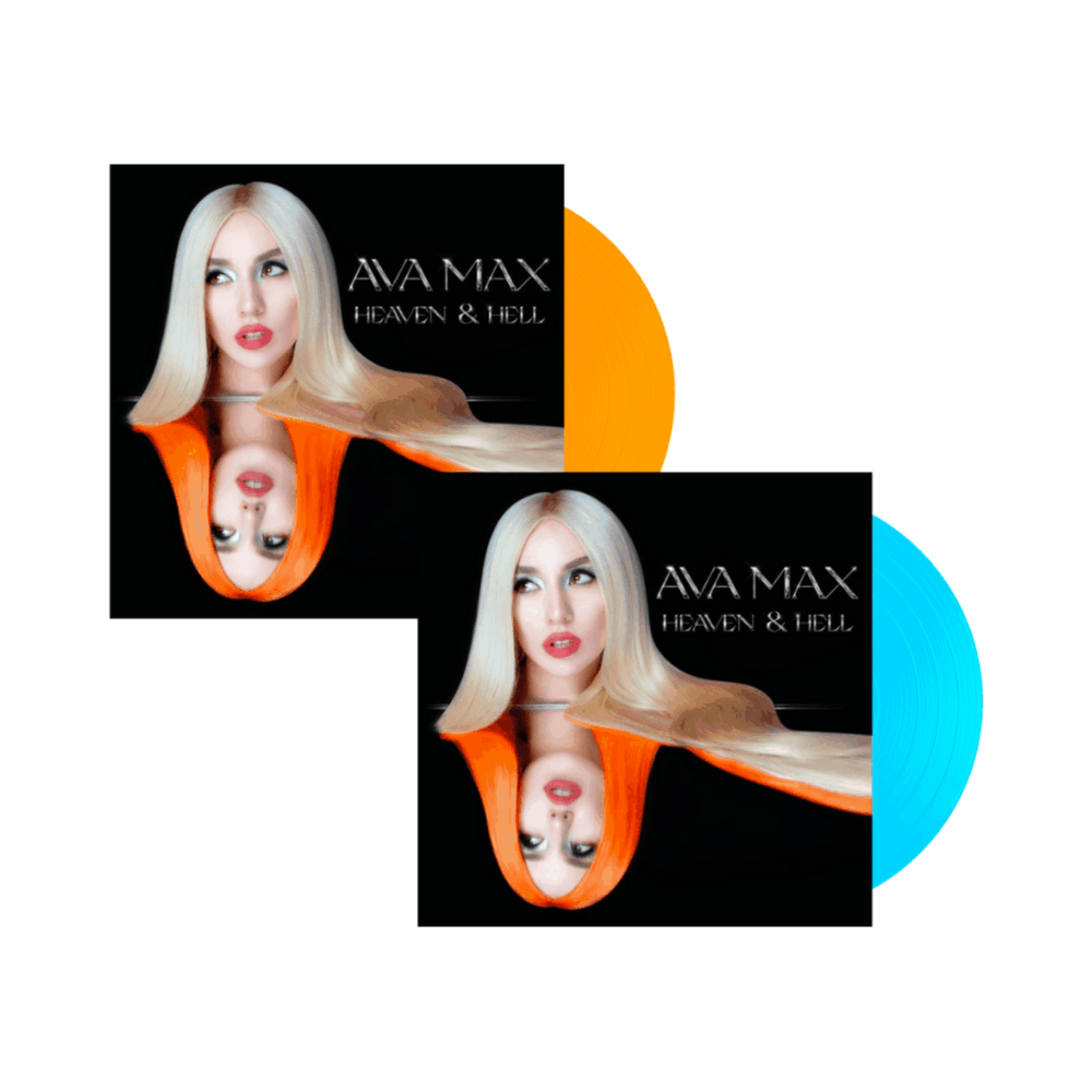 Ava Max – Heaven & Hell Limited Edition Curacao & Orange Transparent Vinyl