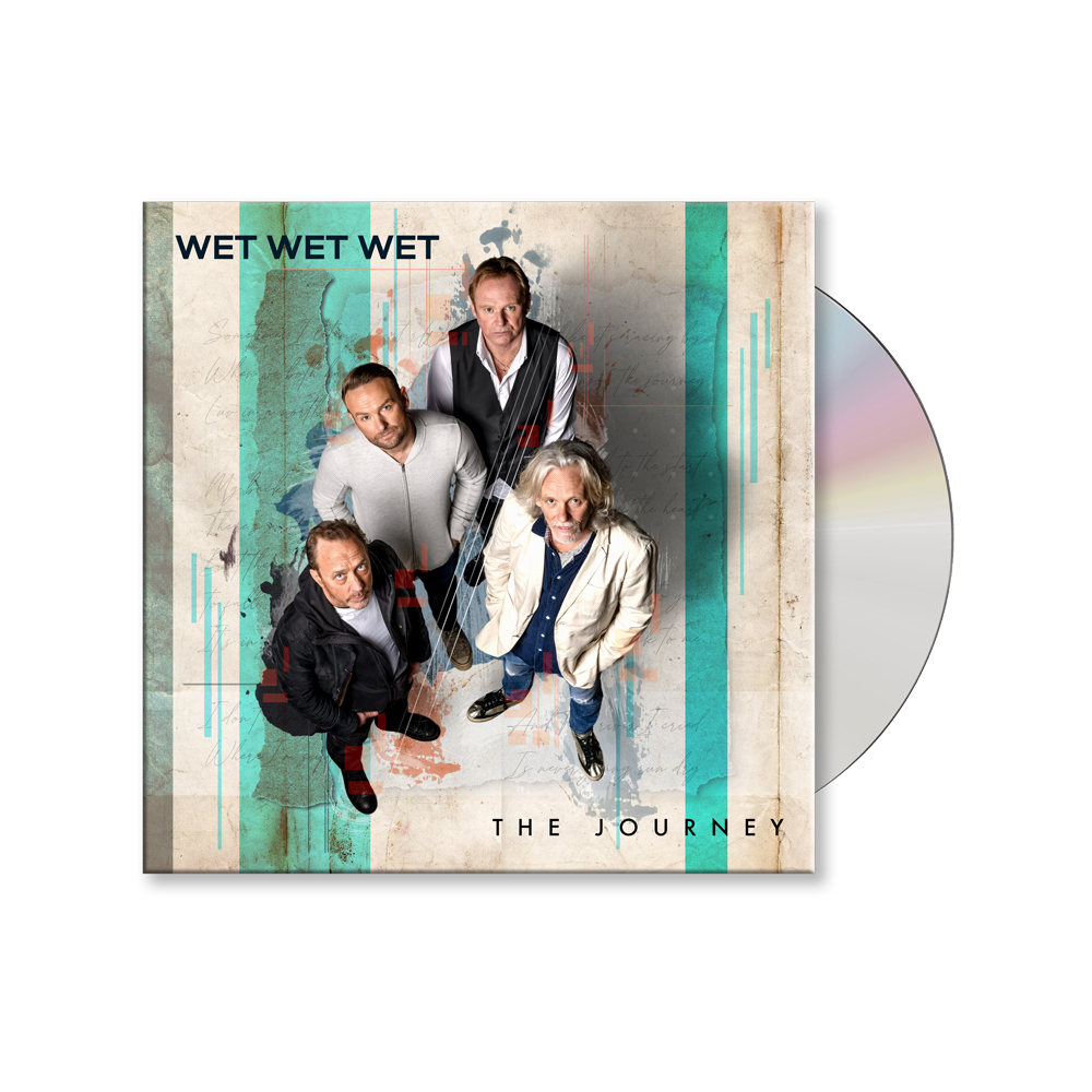 Wet Wet Wet - The Journey CD Album Signed-CD