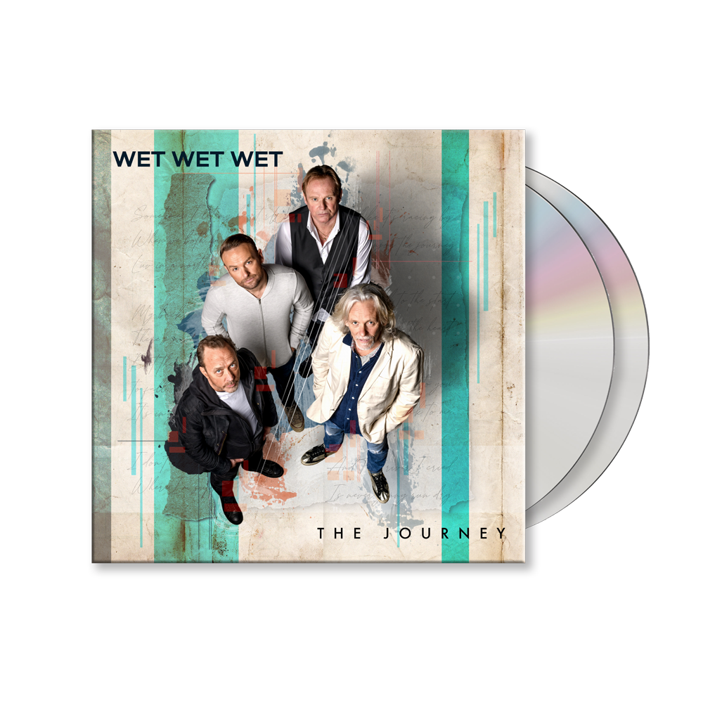 Wet Wet Wet - The Journey Deluxe 2CD Special Edition CD Album Signed-CD