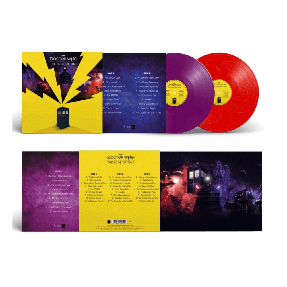 Doctor Who - The Edge Of Time Original Videogame Soundtrack Coloured Double-Vinyl