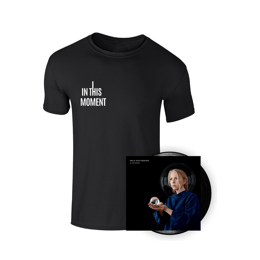 Polly Scattergood - In This Moment Black Vinyl Signed-In This Moment T-Shirt