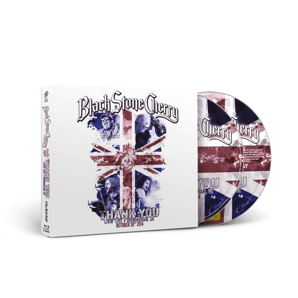 Black Stone Cherry - Thank You: Livin Live CD+Blu-Ray CD/Blu-ray