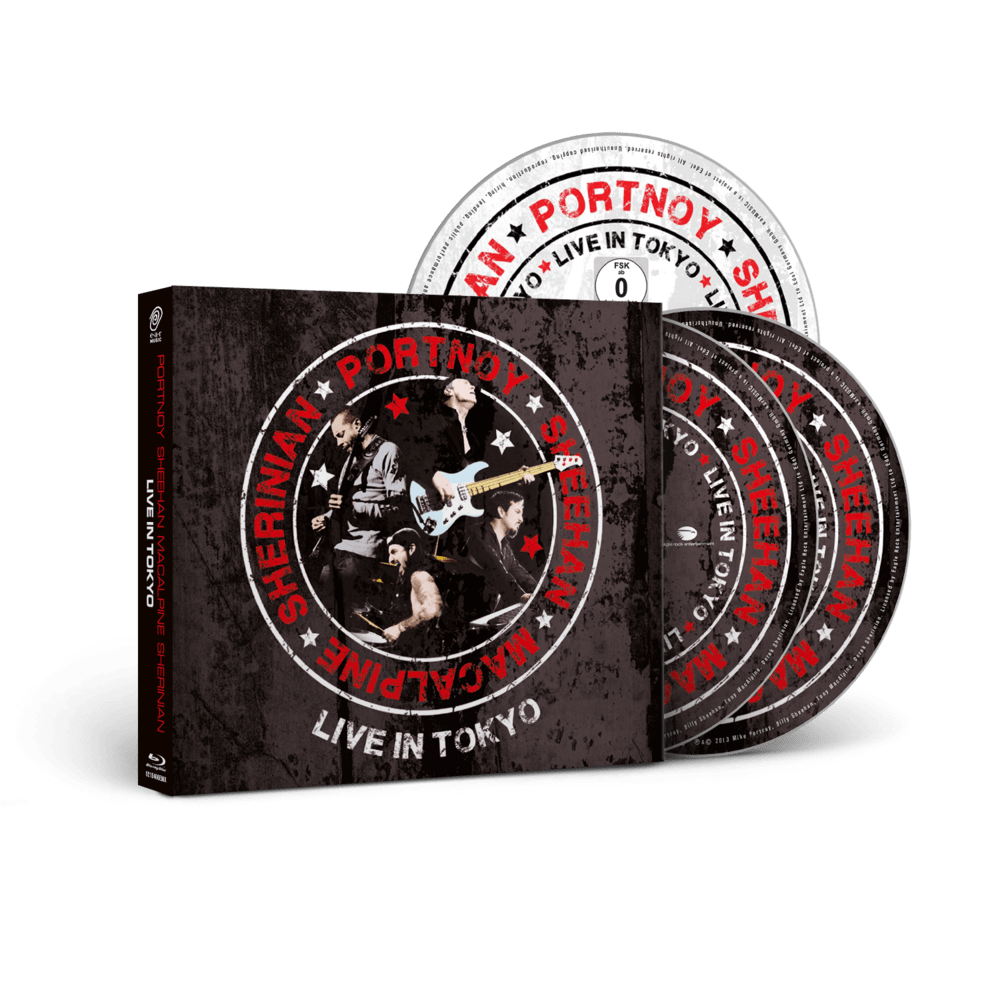 Portnoy/Sheehan/MacAlpine/ Sherinian - Live In Tokyo 2CD+Blu-Ray Digipak CD/Blu-ray