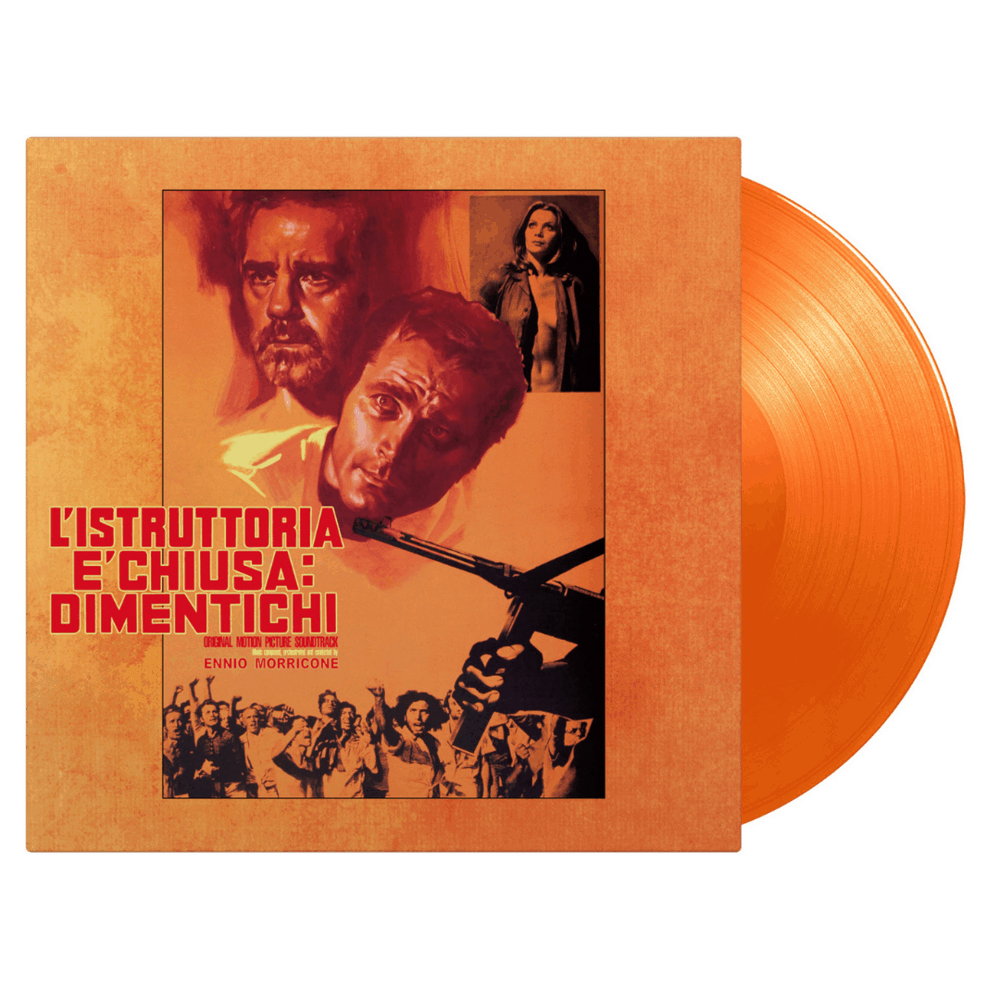 Ennio Morricone - Listruttoria EChiusa Dimentichi OST Orange Heavyweight Vinyl