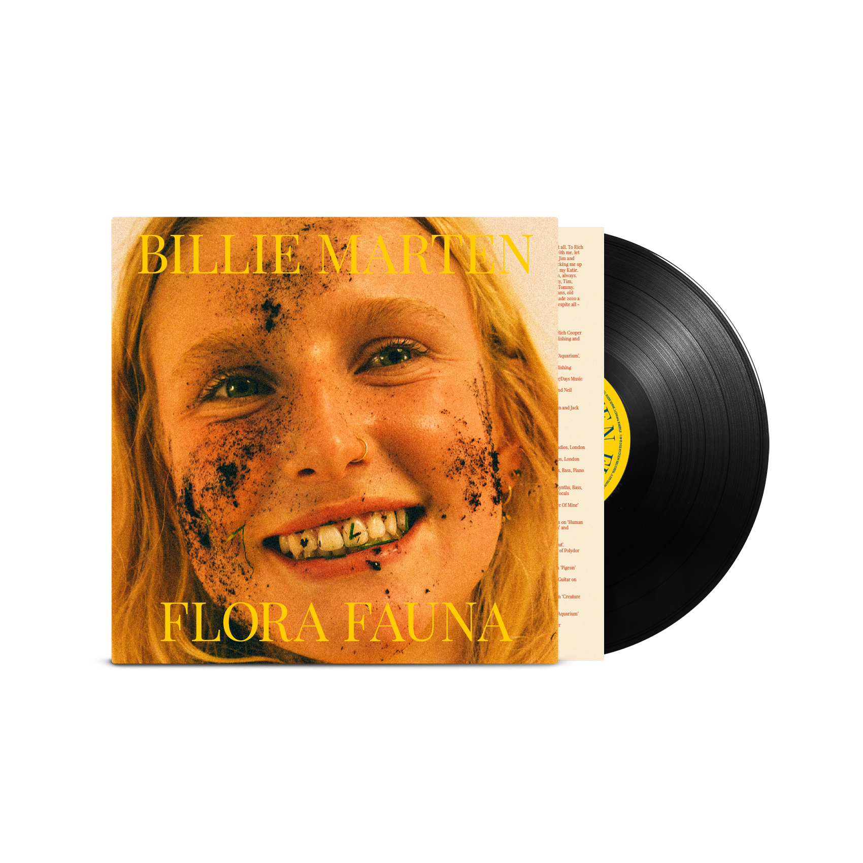 Billie Marten - Flora Fauna Black Heavyweight-LP