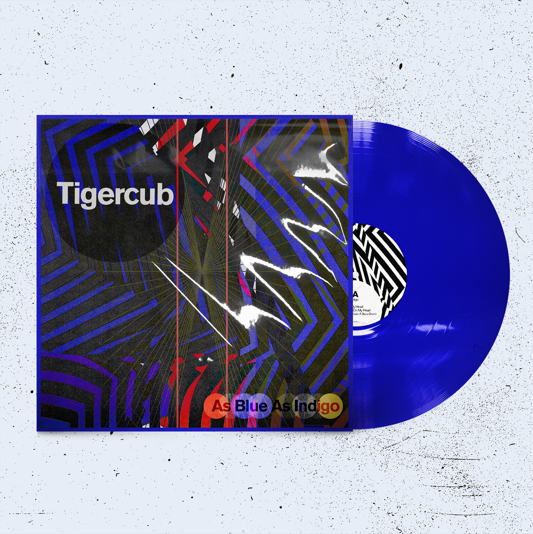 Tigercub Vinyl - As Blue as Indigo Transparent Blue Vinyl Vinyl