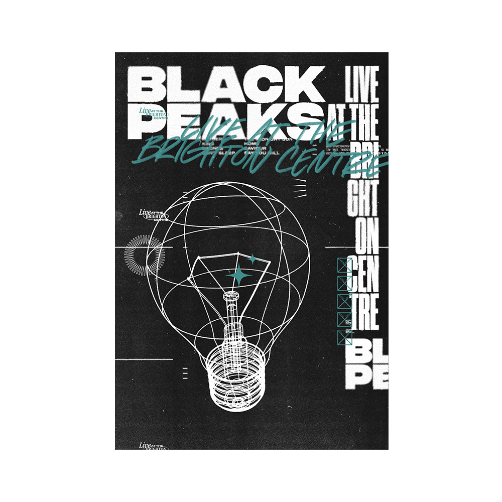 Black Peaks - Live at the Brighton Centre Screen Printed Poster