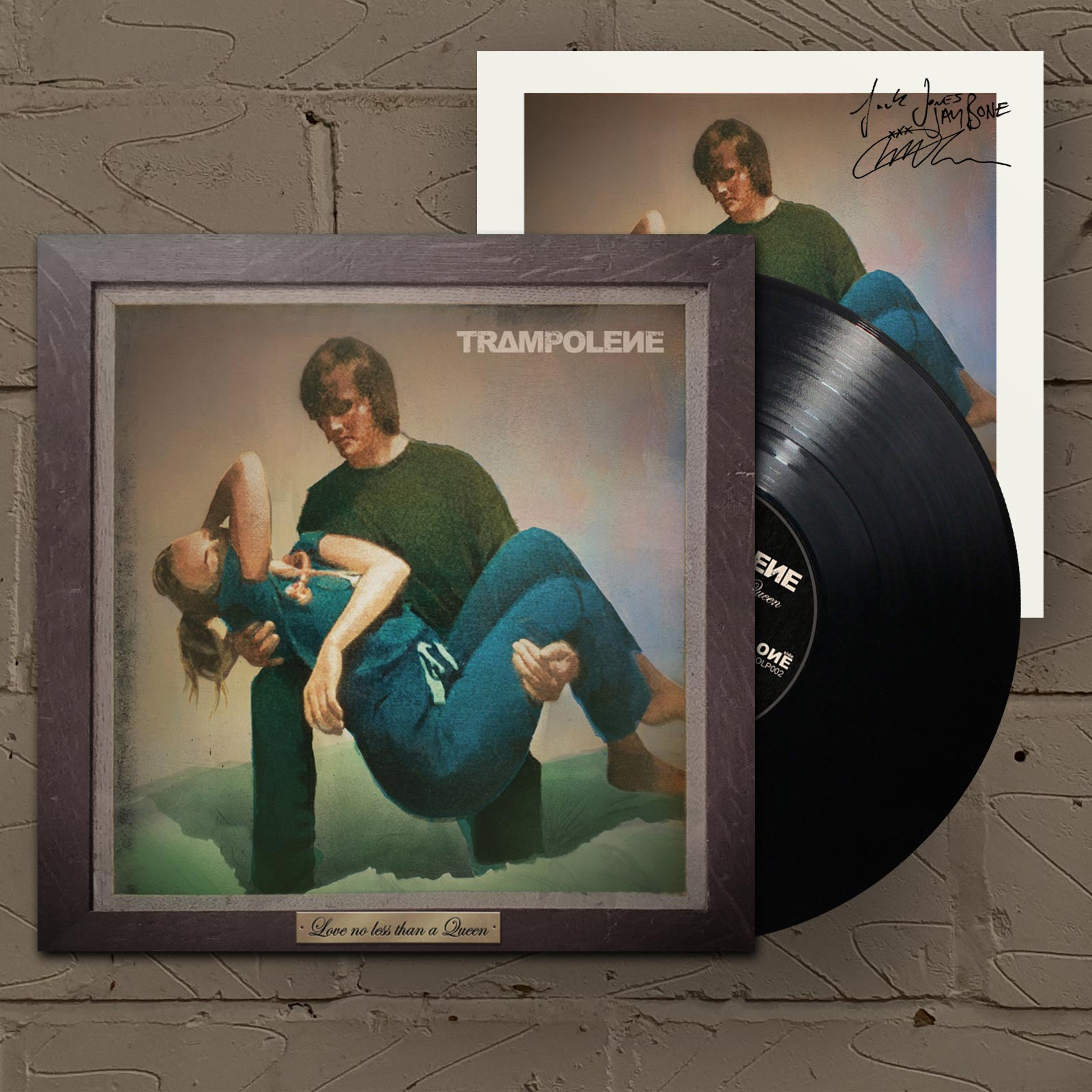 Trampolene - Love No Less Than A Queen Standard LP