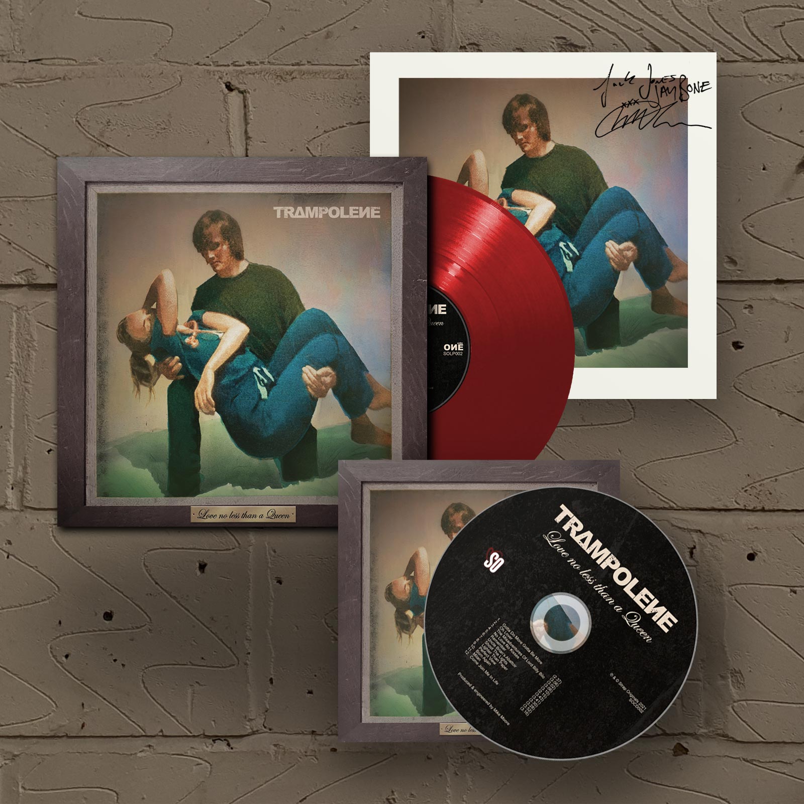 Trampolene - Red LP & Signed-CD