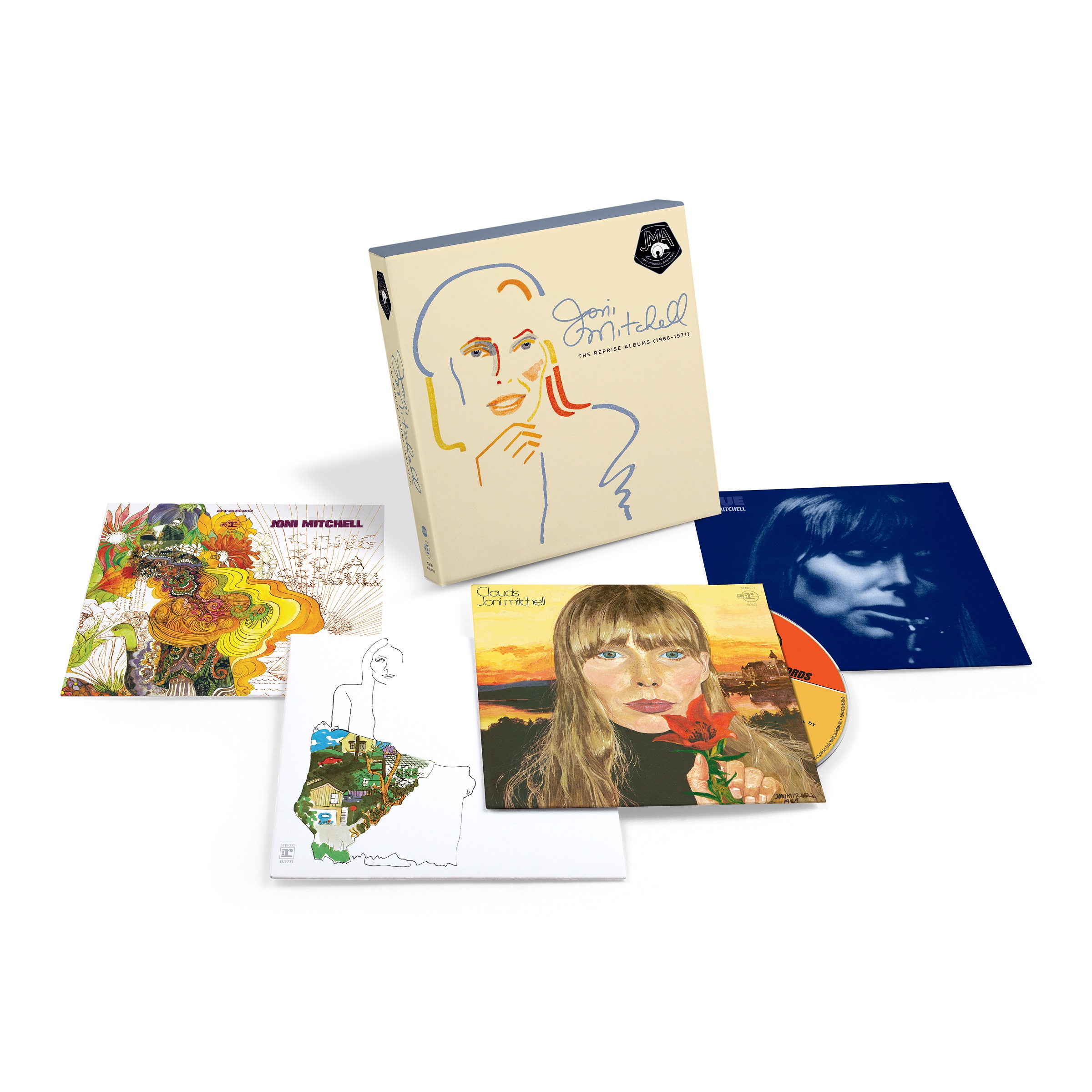 Joni Mitchell - The Reprise Albums 1968-1971 Boxset