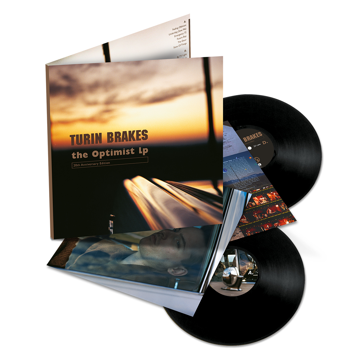 Turin Brakes - The Optimist Black Double-Vinyl