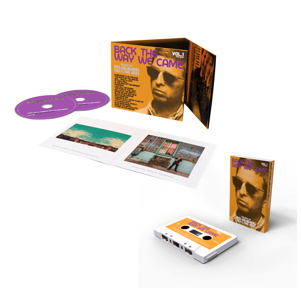 Noel Gallagher's High Flying Birds - Back The Way We Came: Vol 1 2011 - 2021 Standard 2CD + Cassette Exclusive