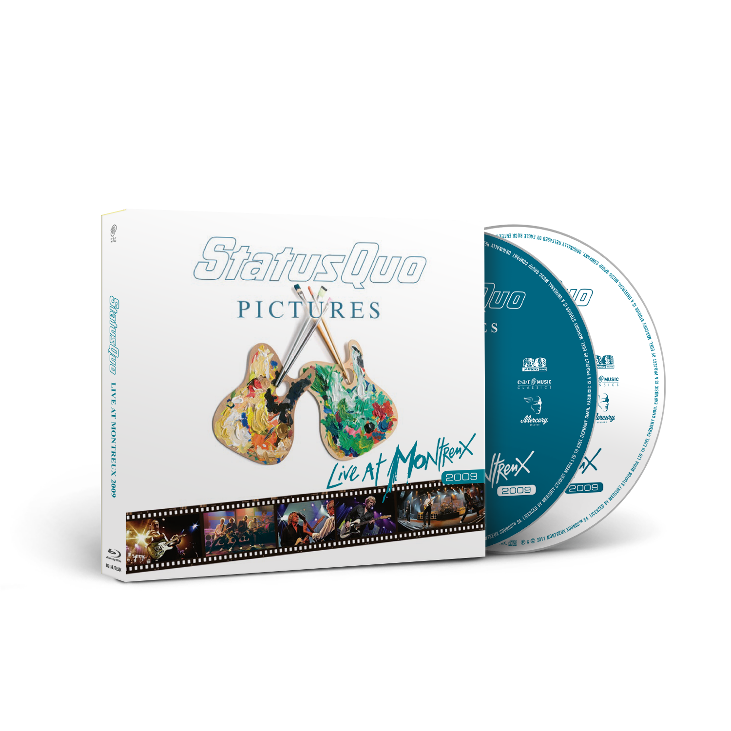 Status Quo - Pictures - Live At Montreux 2009 CD/Blu-ray