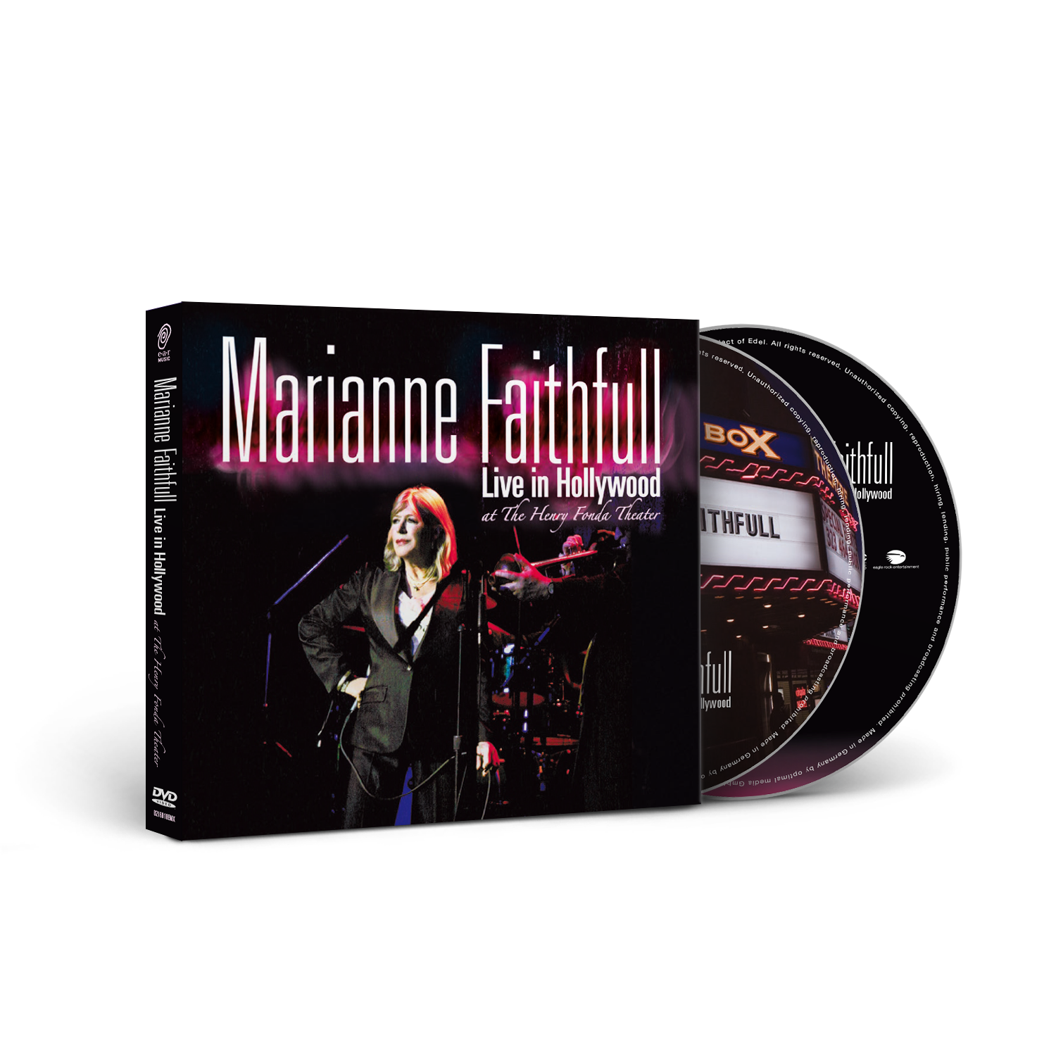 Marianne Faithfull - Live In Hollywood CD/DVD