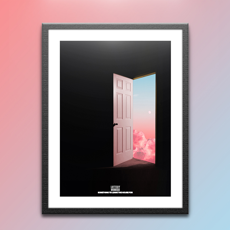 The Lottery Winners - Door Poster Print