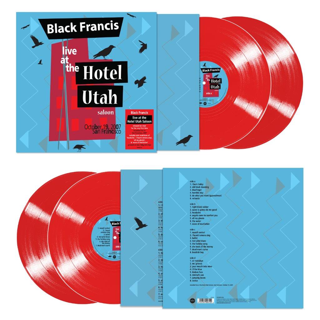 Black Francis Vinyl - Live at the Hotel Utah Saloon Red Double Vinyl