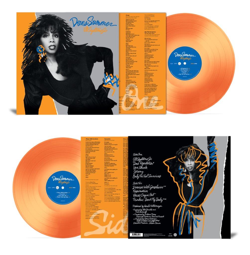 Donna Summer Vinyl - All Systems Go Orange Heavyweight Vinyl