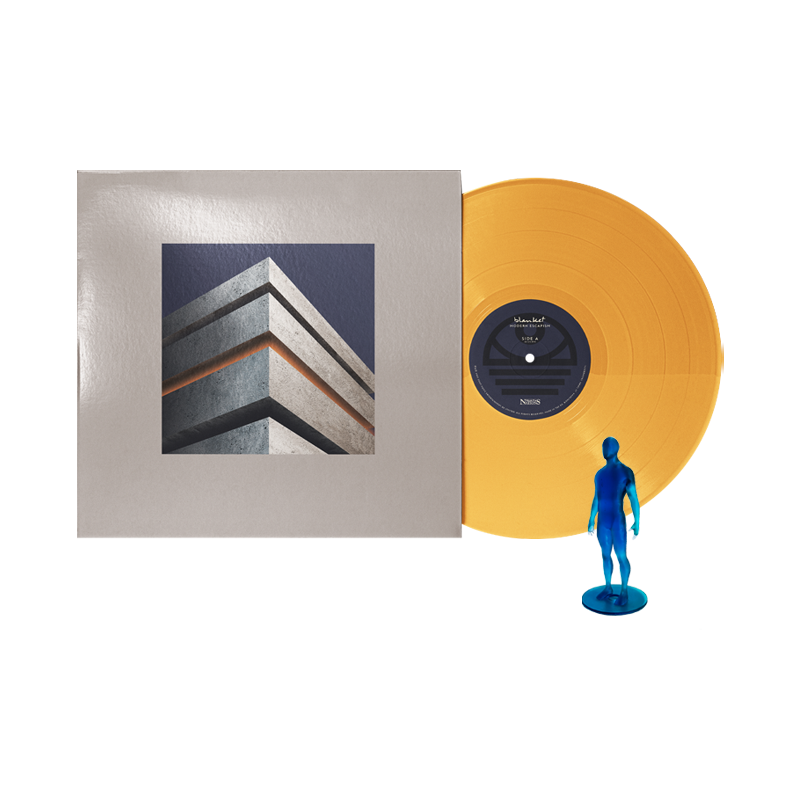 Blanket - Modern Escapism Transparent Orange Vinyl + Vinyl Topper + Print Signed