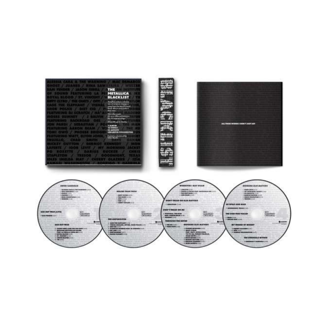 Metallica - Blacklist 4CD Boxset