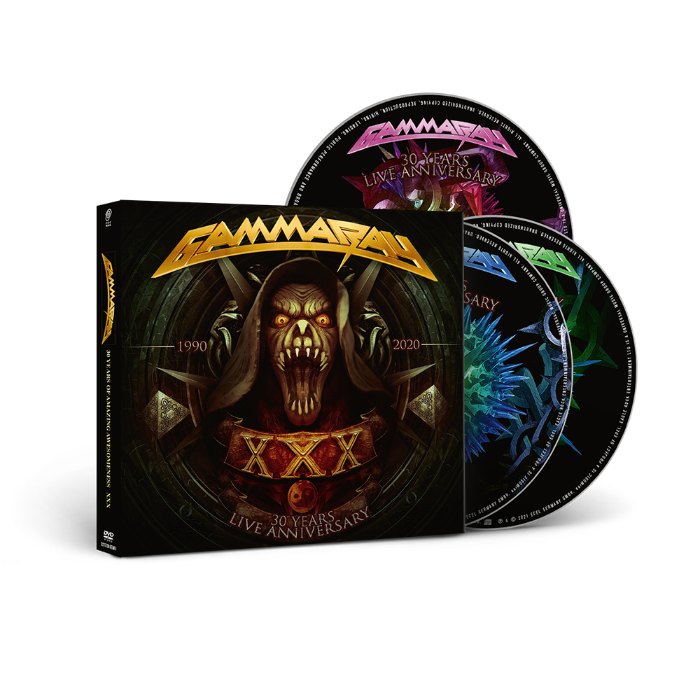 Gamma Ray - 30 Years Live Anniversary  CD/DVD