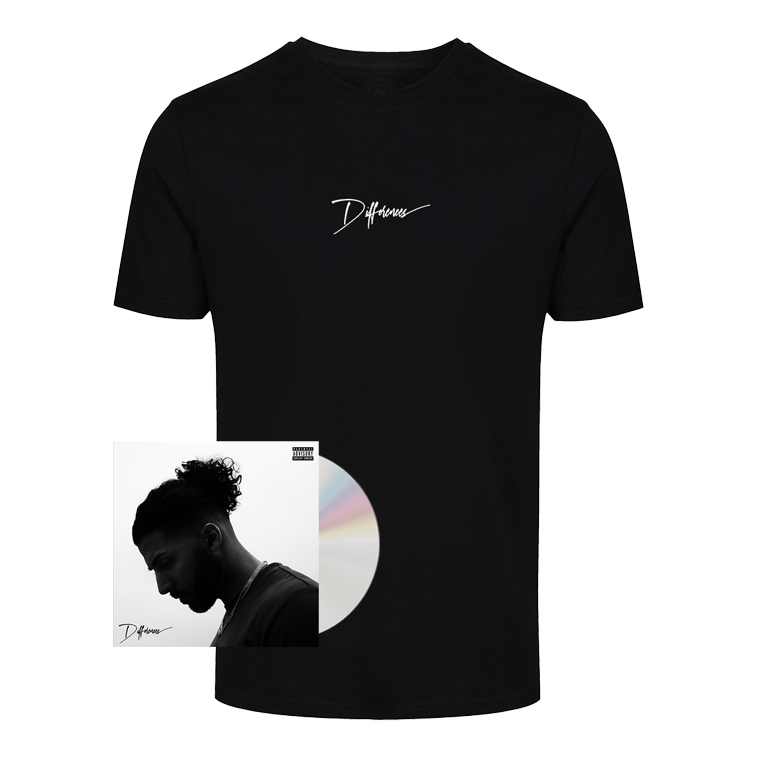 B Young - Differences CD Album-Black T-Shirt