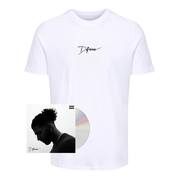 B Young - Differences CD Album-White T-Shirt