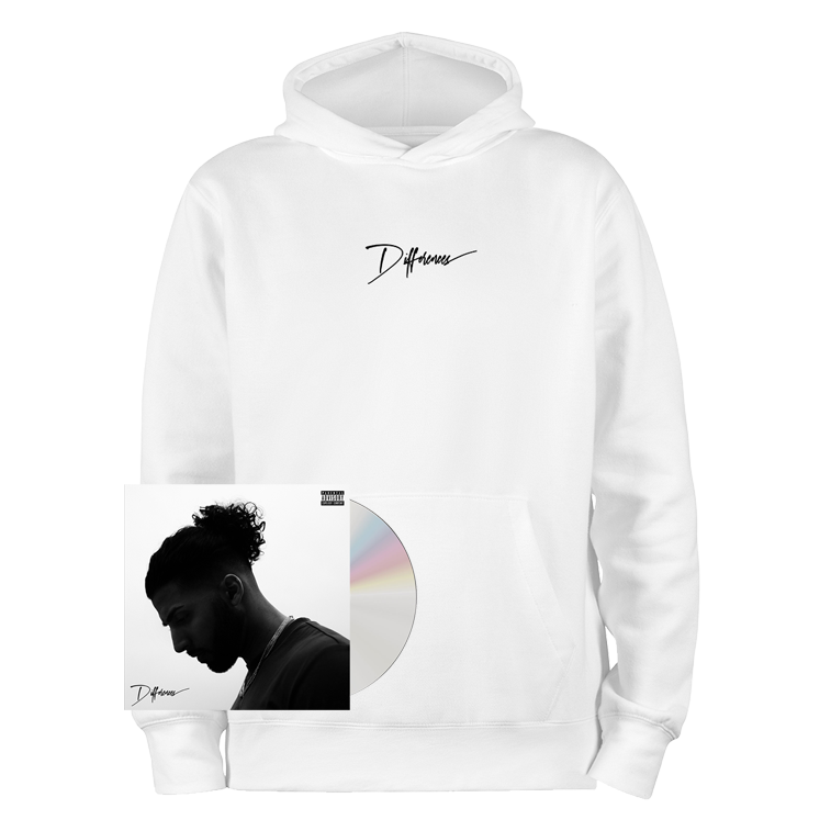 B Young - Differences CD Album-White Hoody