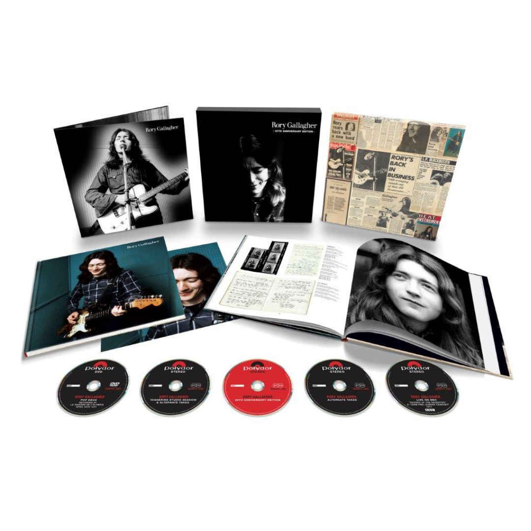 Rory Gallagher - Rory Gallagher 50th Anniversary Edition 4CD1DVD Boxset