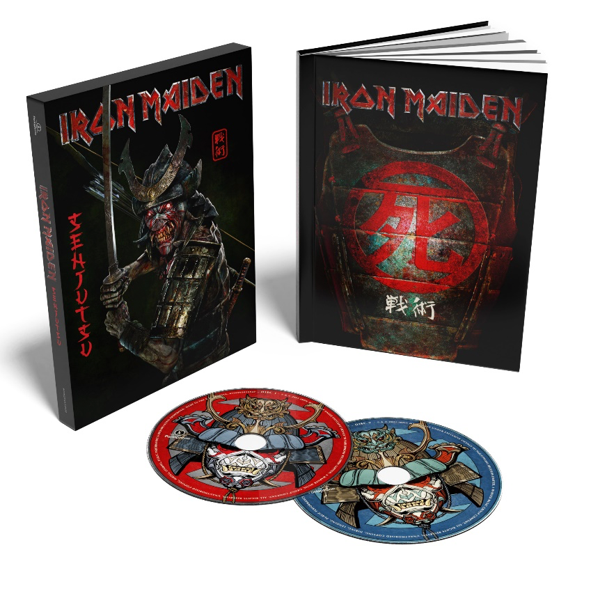 Iron Maiden  - Senjutsu Casebound Book Deluxe-CD